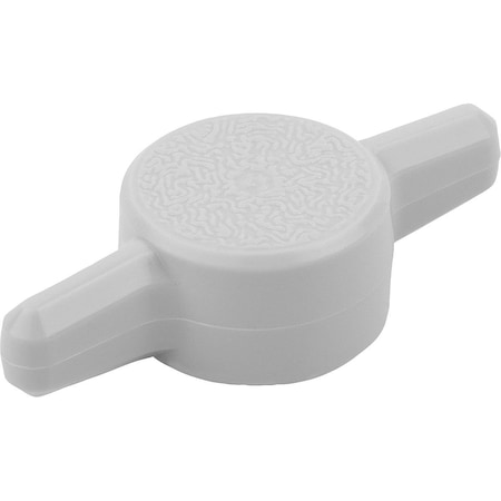 Kipp Wing Grip H=8, A=30 Thermoplastic, Gray, With Hexagon Socket, For=M06 K0681.0605